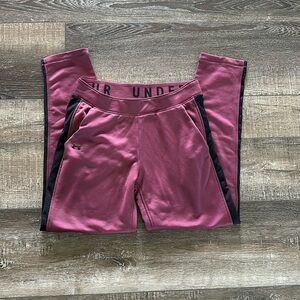 Under Armour maroon pants